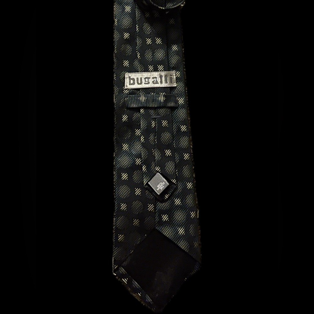 Bugatti Necktie Green Silk
